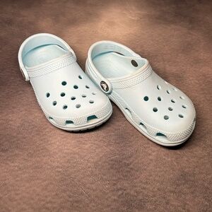 Kid's Light Blue CROCS size 11